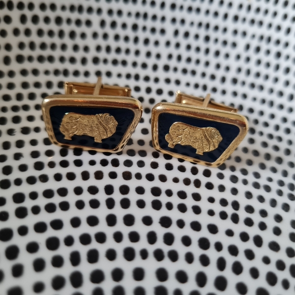 Lega Other - Vintage 1970s LEGA Golden Fleece Cufflinks Excellent Condition Anniversary Gift
